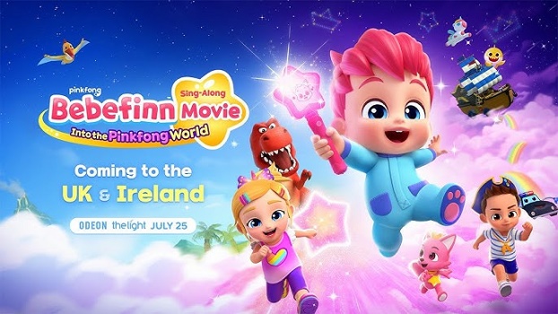 Poster for Bebefinn Sing-Along Movie: Into the Pinkfong World